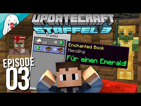Updatecraft ➫ S03E03 - VILLAGER TRADING = GÜNSTIGE VERZAUBERUNGEN !!!! - Minecraft 1.16