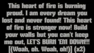 Black Veil Brides - “Heart Of Fire” lyrics