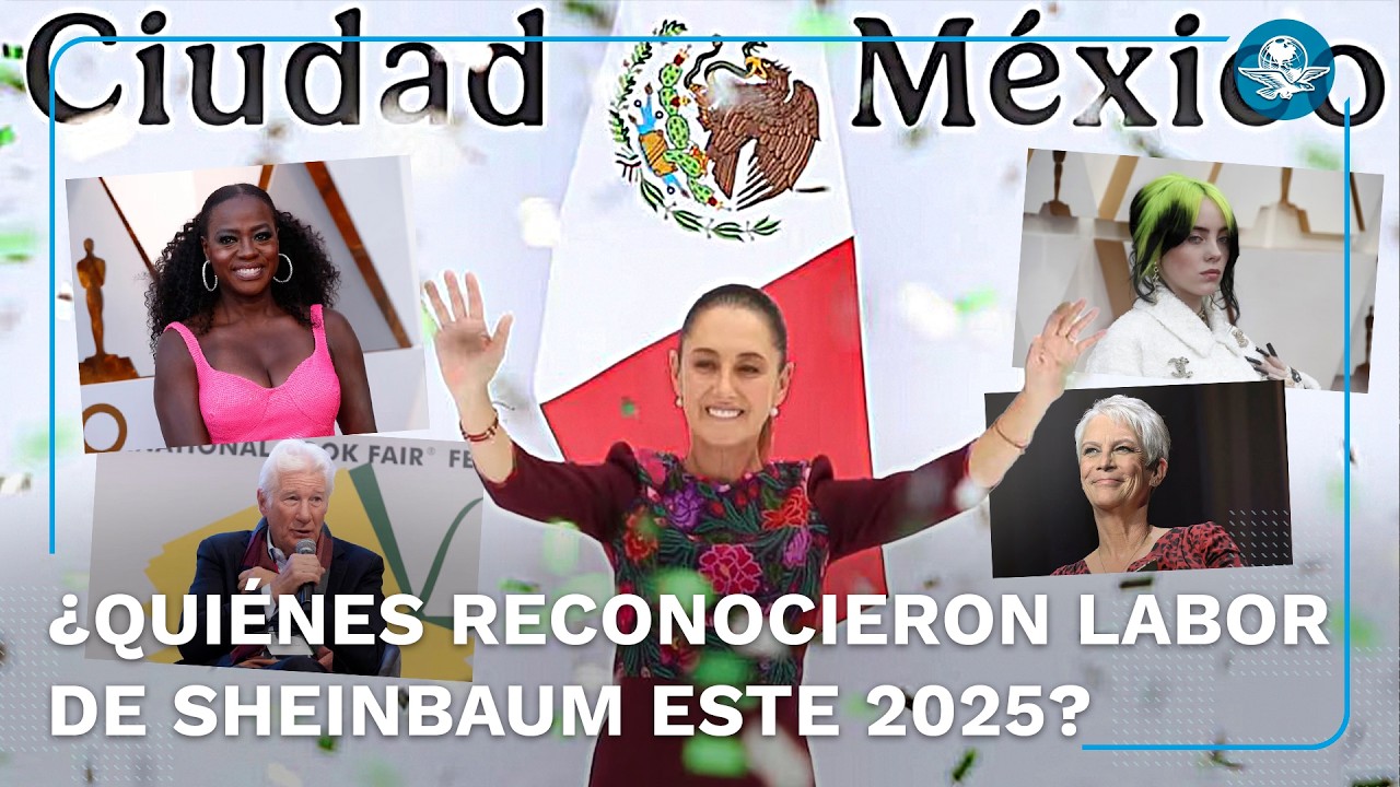 Billie Eilishy las celebridades que reconocieron la labor de Sheinbaum