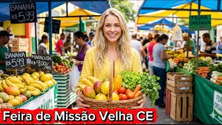 Dia de feira livre em Missão Velha Ceará 2 de março de 2026