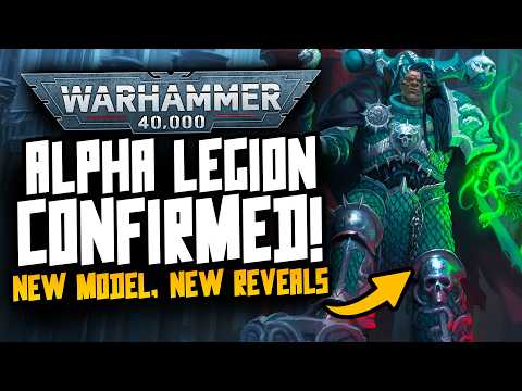 NEW ALPHA LEGION MODEL CONFIRMED! Chem Dogs Kill Team coming?!!!