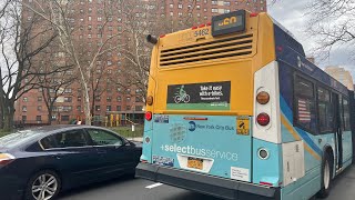 On Board M60 SBS / 2017 NOVA LFSA #5462 to Amsterdam Ave/125th St [READ DESCRIPTION]