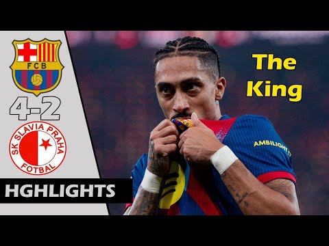 Barcelona FCB vs Slavia Prague | Highlights & Goals - UEFA Champions League 2026
