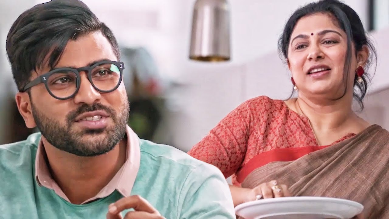 Sharwanand उसकी मां के हाथों से 🍽🥣 खाना नहीं खाता क्यूं वो ब?