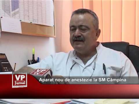 Aparat nou de anestezie la SM Câmpina
