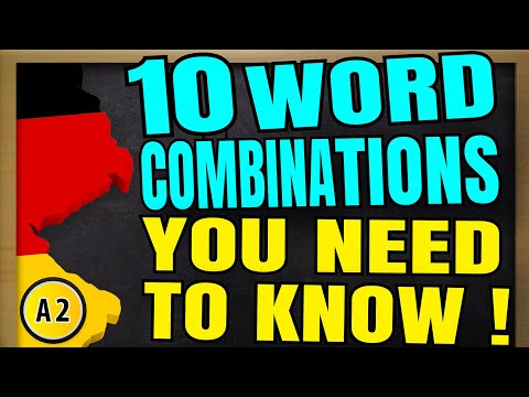 10 Important German Word-Combinations to sound more German