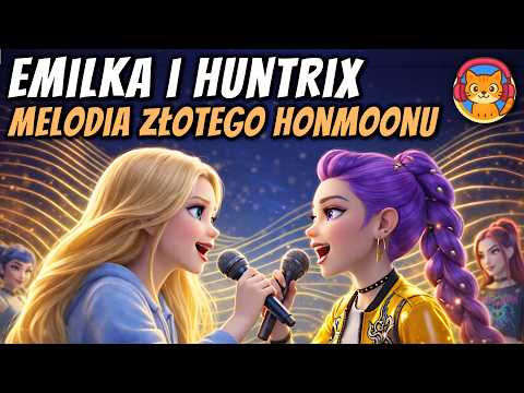 Emilka i Huntrix. Melodia Złotego Honmoonu - okładka bajki audio