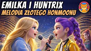 Emilka i Huntrix. Melodia Złotego Honmoonu - okładka bajki audio