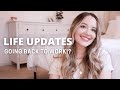 GRWM Major Life Updates Going Back To Work Finding Childcare Moving