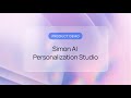 Simon AI Personalization Studio Demo | Real-time signals to campaigns