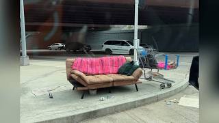 Viral curbside futon photo fuels panhandling debate in St. Louis County