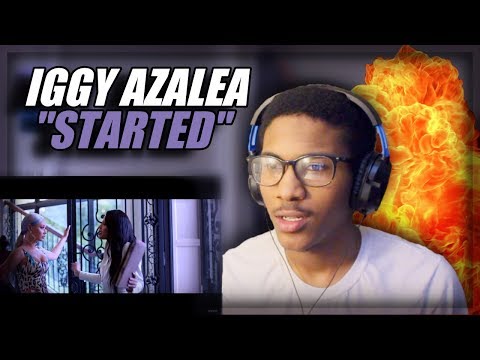 Iggy Azalea - Started (Official Music Video) TheFirstEric Reaction