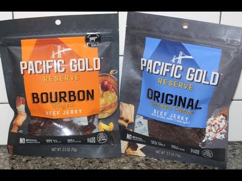 Pacific Gold Reserve Beef Jerky: Bourbon Glazed &...