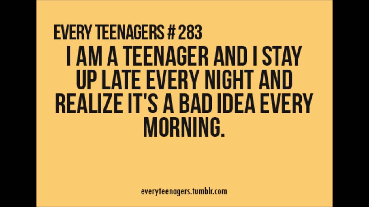 50 Most relatable Teen Posts