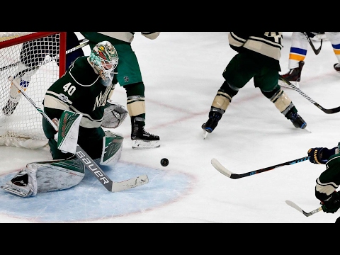 Blues edge Wild in OT to take series in Game 5