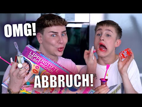 2 Idioten versuchen LIPPENSTIFTE SELBER ZU MACHEN (aber sind zu dumm) @OskarArtem
