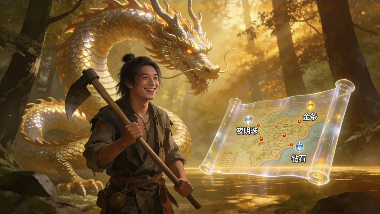 【PENUH】🔥Peta Harta Karun Naga, Pekerja Batu Jadi Juara Hidup!