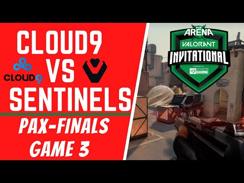 CLOUD 9 VS SENTINELS GAME 3 FINALS | PAX ARENA INVITATIONAL FINALS | VALORANT ESPORTS | C9 VS SEN