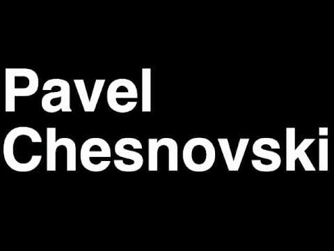 How to Pronounce Pavel Chesnovski FC BATE Borisov Football Goal Penalty Kick Yellow Red Card Injury