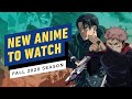New Anime to Watch (Fall Season 2020)