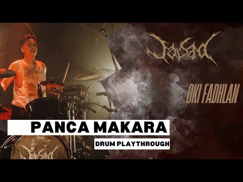OKI FADHLAN X PRAHA MUSIC STUDIO - PANCA MAKARA (JASAD) - DRUM PLAYTHROUGH
