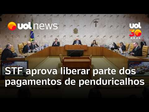 STF aprova liberar parte dos pagamentos de penduricalhos