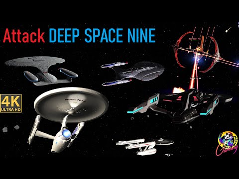 ALL USS Enterprise NX A,B,C,D,E,F,G&G ATTACK Deep Space Nine - Star Trek Ship Battles