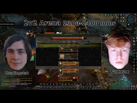 2v2 Arena with Healingstat 2300 mmr PvP (Windwalker Monk & Resto Druid)