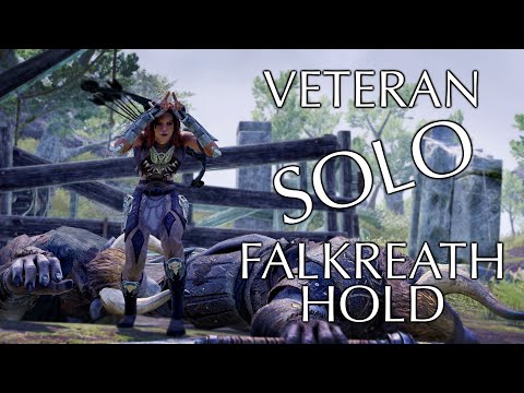 ESO - Solo Veteran Falkreath Hold! - It took me so long!