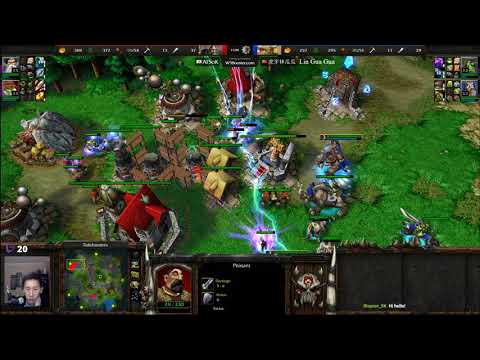 Lin Guagua (Orc) vs Sok (HU) - WarCraft 3 - Recommended - Dreamhack Qualifer  - WC3270
