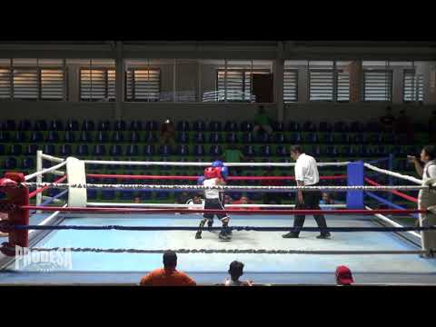 Melkis Garcia VS Benjamin Raudes - Boxeo Amateur - Miercoles de Boxeo