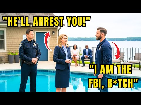 HOA Karen Sent Her Cop Husband to Take My Pool Keys — Didn’t Know I’m Undercover with the FBI!