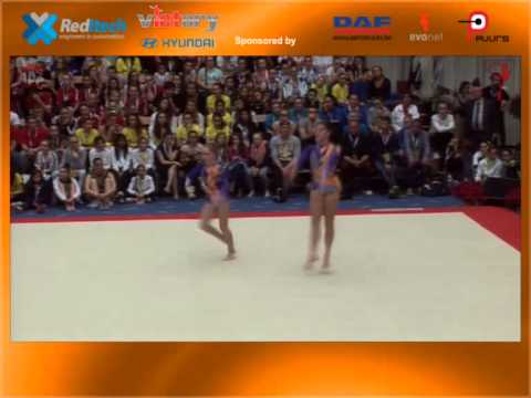 Ukrainian Federation SEN WP Comb Bohdanova Ella and Veresova Anastasiia Fiac 2015