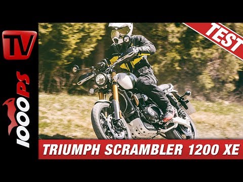 Triumph Scrambler 1200 XE  im Reiseenduro Vergleich 2019 - Test und Empfehlungen