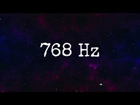768 Hz Pure Tone Frequency | 5 Minutes