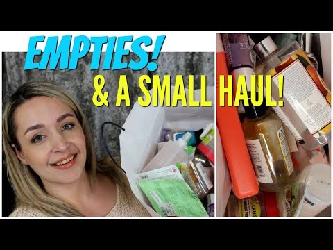 EMPTIES! And a Small B&BW and Victoria's Secret Haul!