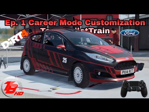 DiRT 4 | Ep. 1 Career Mode Customization | #TeamBulletTrain