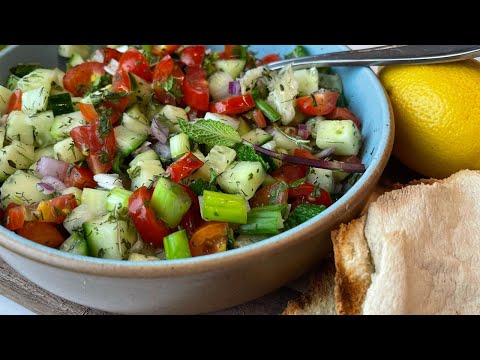 Salata Recipe - Quick Afghan Salad