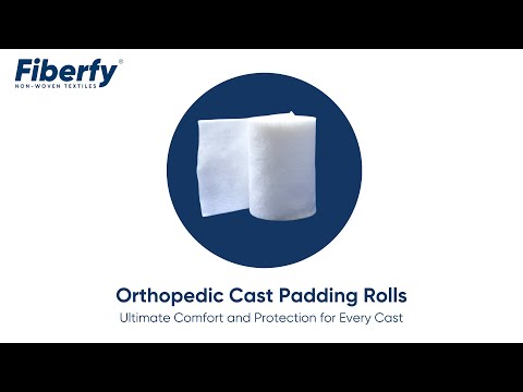 Fiberfy superior quality jumbo viscose roll for cast padding