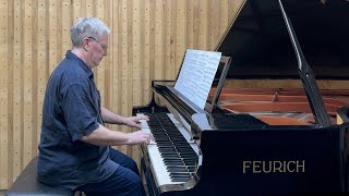 Rachmaninoff Prelude Op.32 No.2 - P. Barton, FEURICH 218 piano