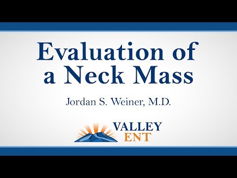Evaluation of a Neck Mass