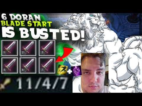6 DORAN BLADE START IS OP!!?