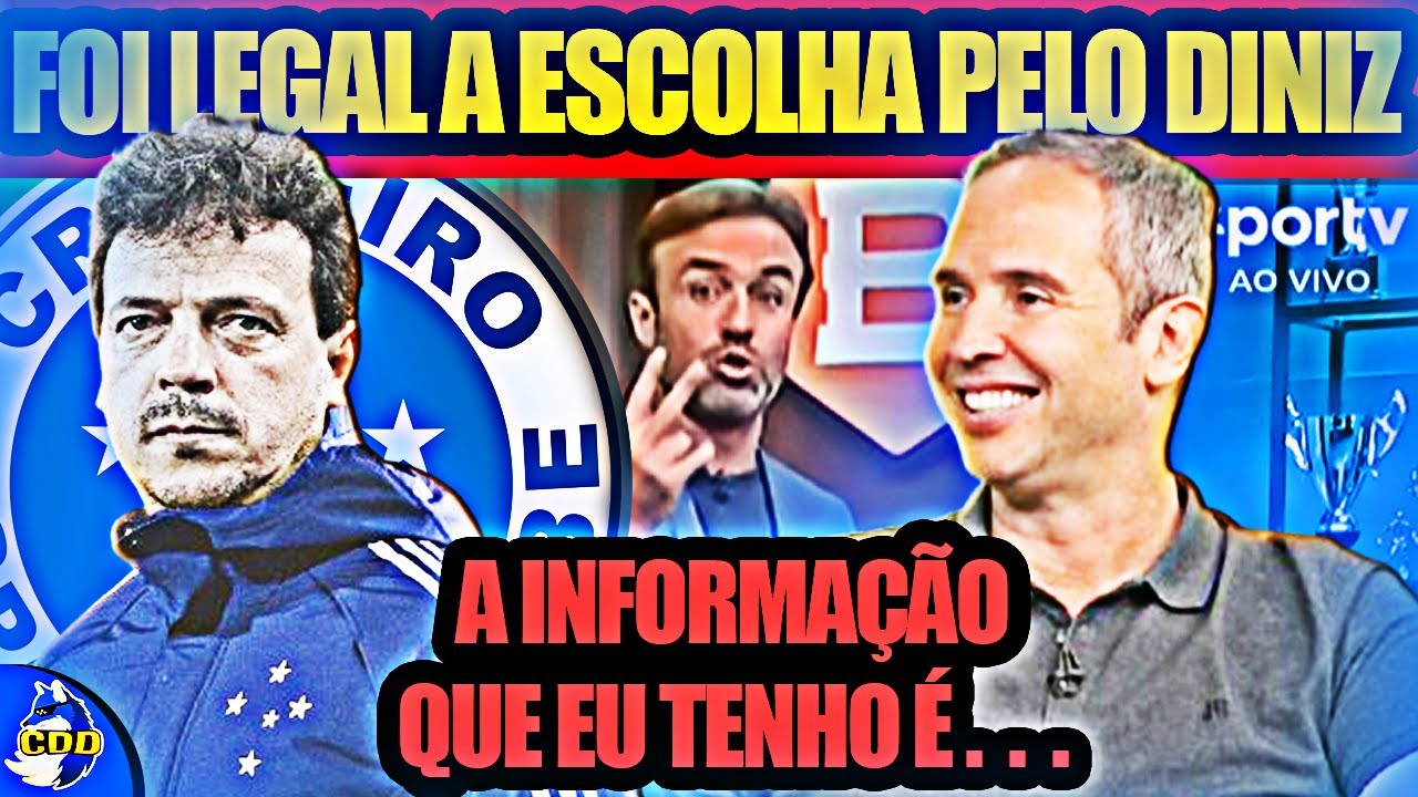 🦊👏 ROGER e CAIO elogiam DINIZ no CRUZEIRO