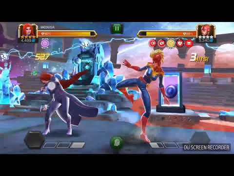 Captain Marvel stronger than Medusa?