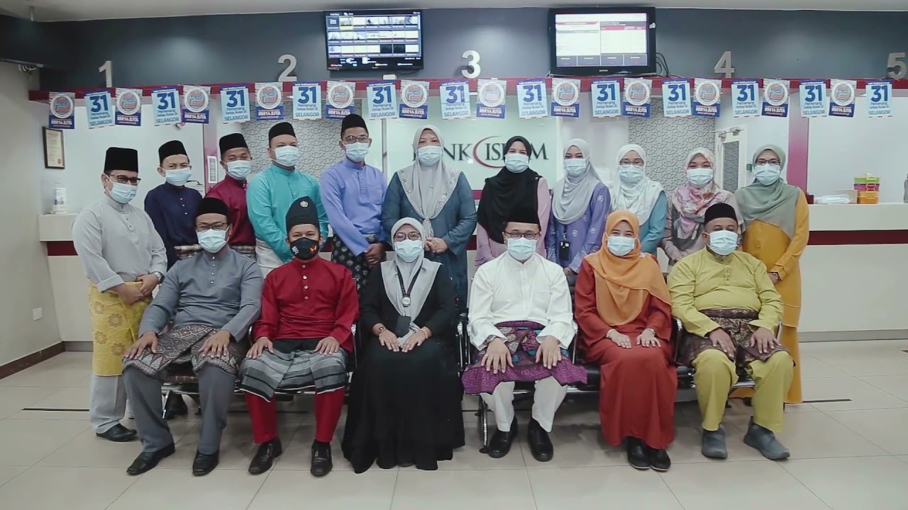 UCAPAN HARI RAYA AIDILFITRI BANK ISLAM BANTING 2020