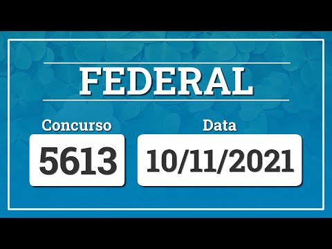 Capa de LOTERIA FEDERAL 5613