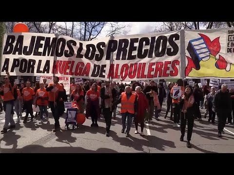 Spanien: Proteste gegen die Wohnungskrise - "Wollen Staat lahmlegen"