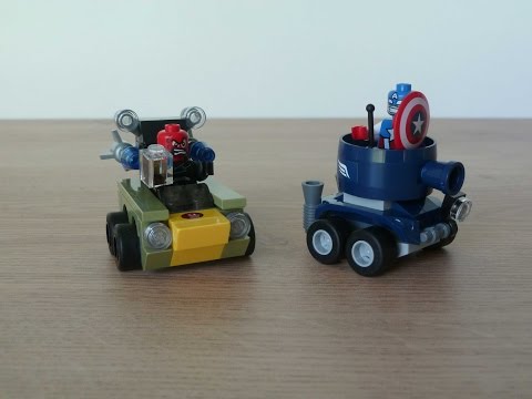 Vidéo LEGO Marvel 76065 : Capitaine America contre Crâne rouge