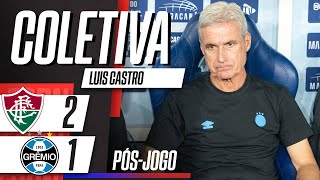 FLUMINENSE 2X1 GRÊMIO: COLETIVA LUIS CASTRO AO VIVO | ESPN