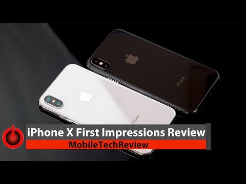 iPhone X First Impressions Review